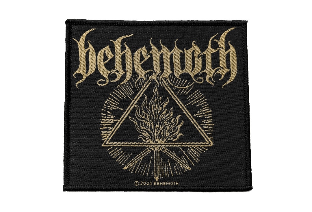 Behemoth - The Satanist Sew On Woven Patch