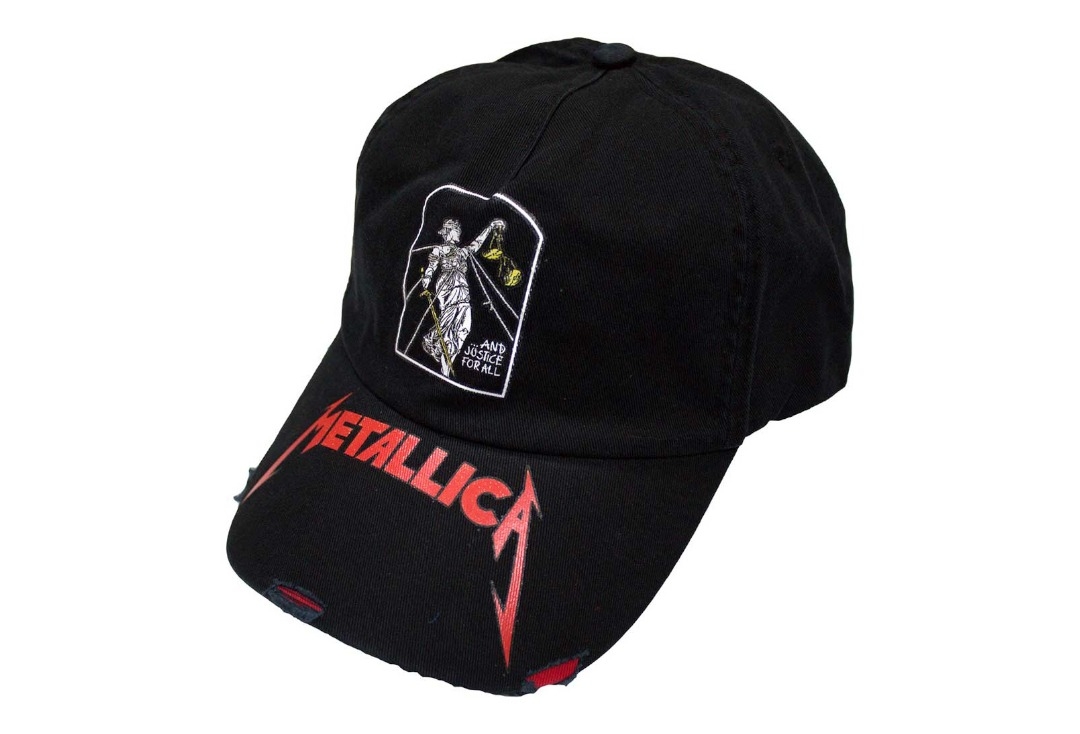 Metallica - And Justice For All Tombstone Baseball Cap - Front