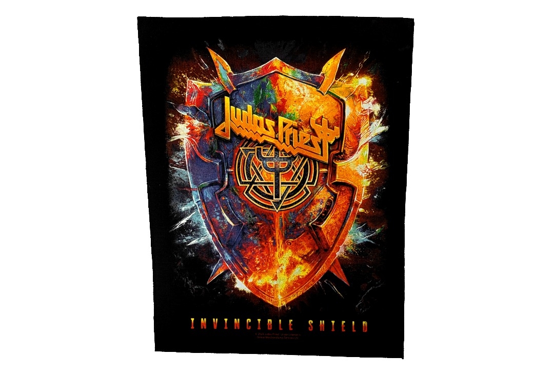 Judas Priest - Invincible Shield Printed Back Patch