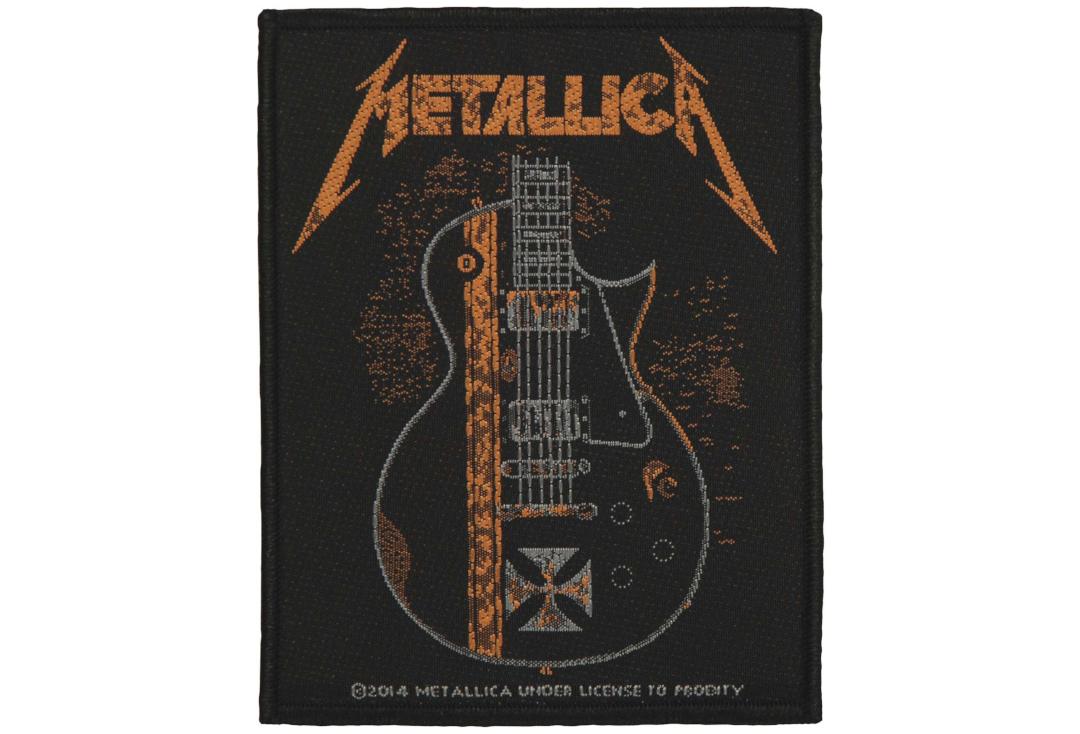 Official Band Merch | Metallica - Hetfield Guitar Woven Patch