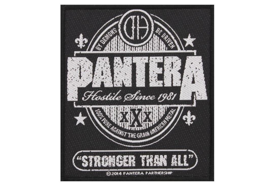 Official Band Merch | Pantera - Stronger Than All Woven Patch