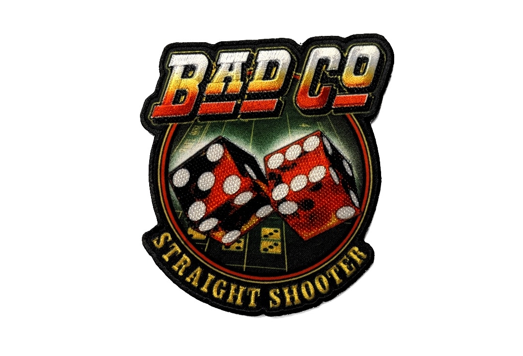 Bad Company - Straight Shooter Iron On Printed & Embroidered Patch