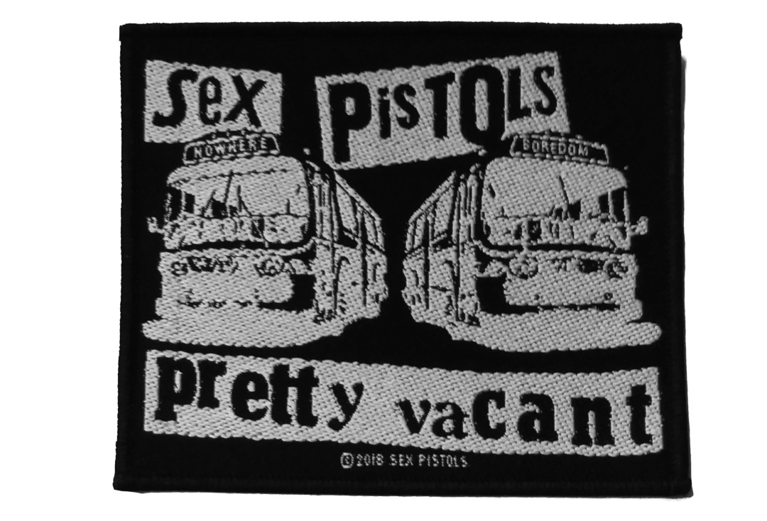Sex Pistols - Pretty Vacant (Bus) Sew On Woven Patch