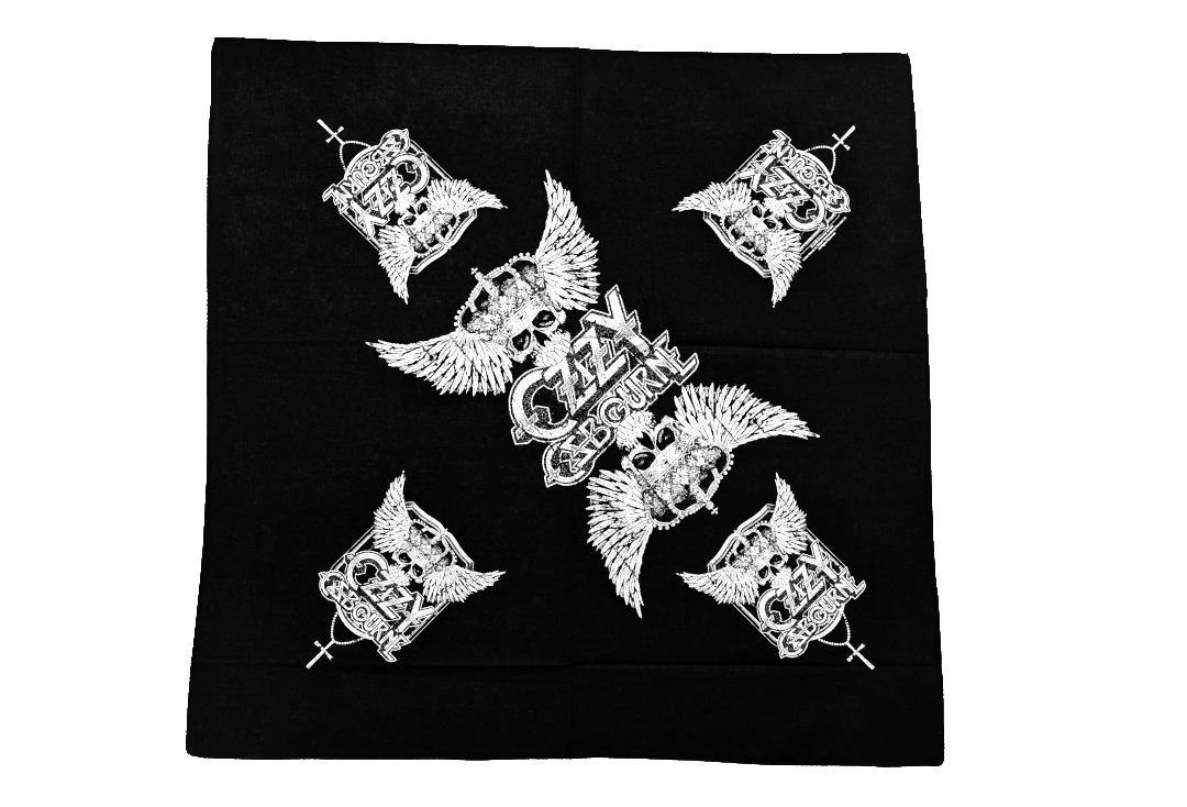 Ozzy Osbourne - Skull & Wings Official Bandana