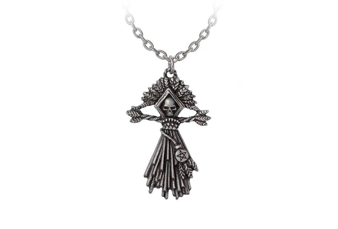 Corn Witch Alchemy Gothic Pendant