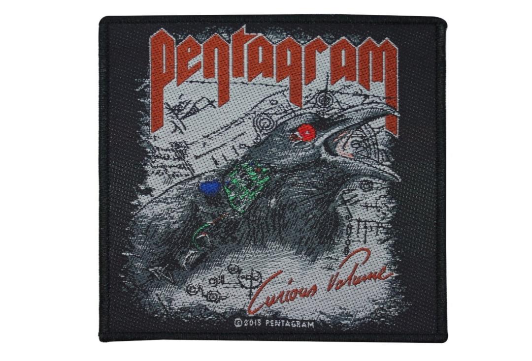 Official Band Merch | Pentagram - Curious Volume Woven Patch