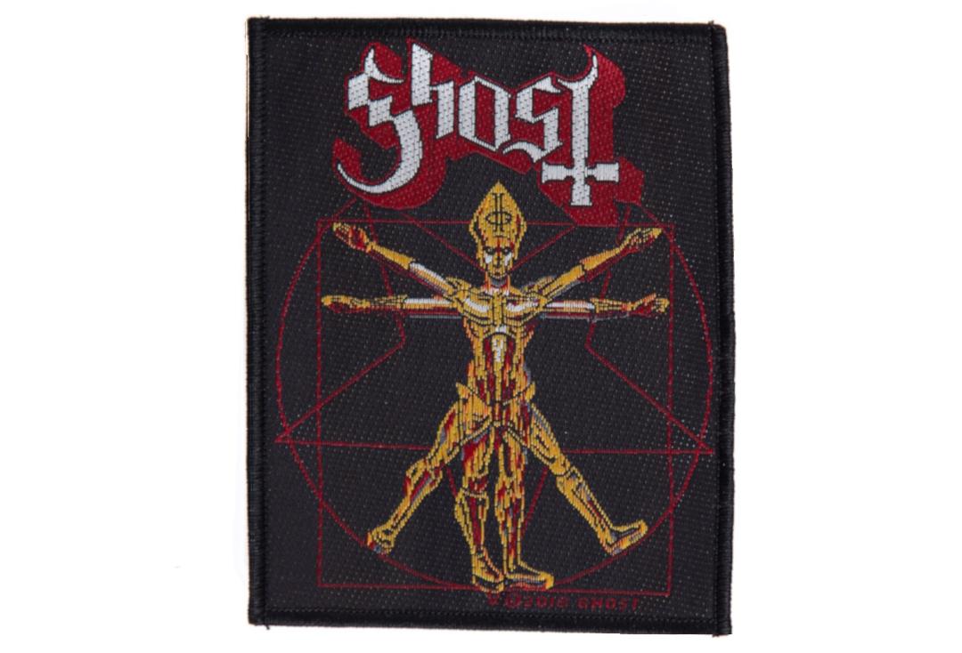 Official Band Merch | Ghost - The Vetruvian Ghost Woven Patch