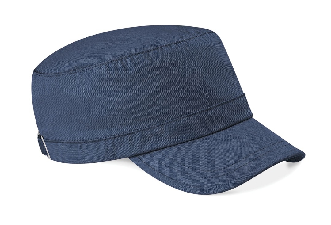Navy Blue Plain Cadet Cap - Front