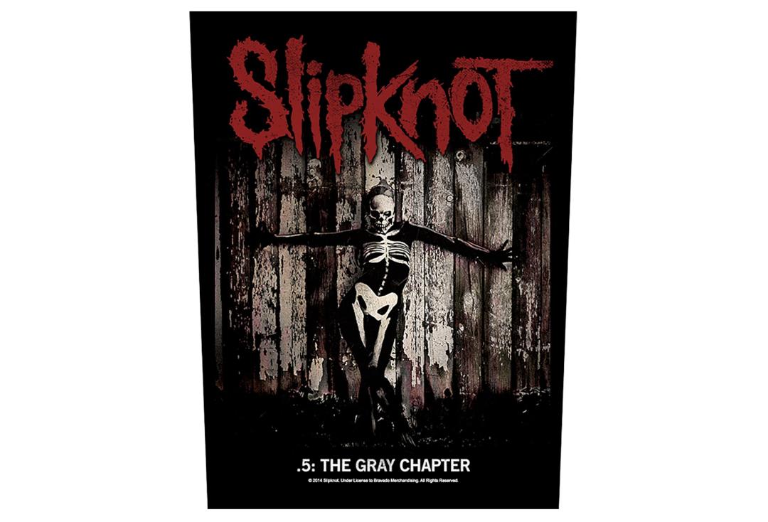 Official Band Merch | Slipknot - The Gray Chapter Printed Back Patch