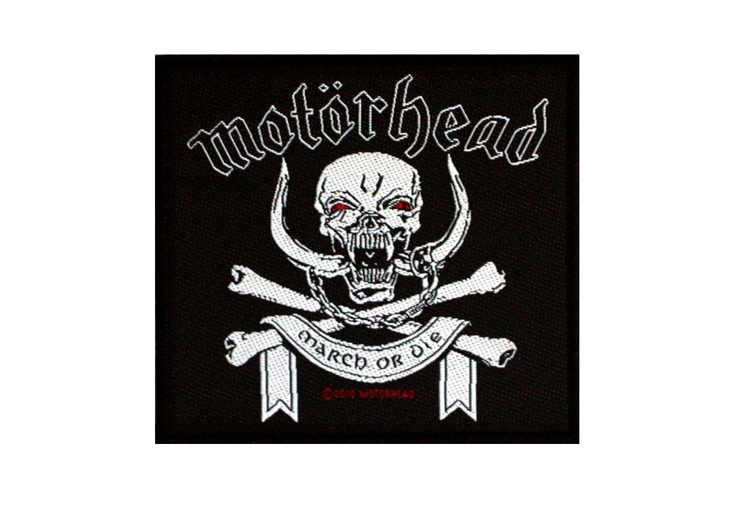 Official Band Merch | Motorhead - March Or Die Woven Patch