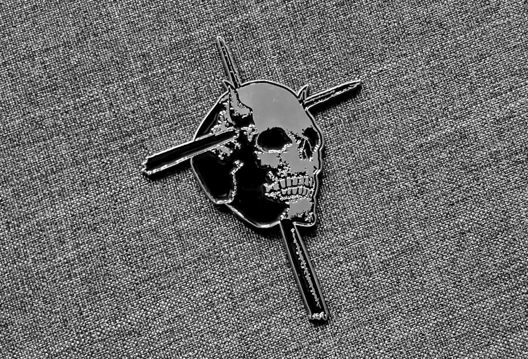 Candlemass - Skull Logo Official Metal Pin Badge