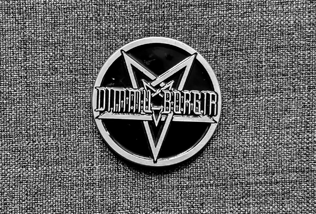 Dimmu Borgir - Pentagram Official Metal Pin Badge