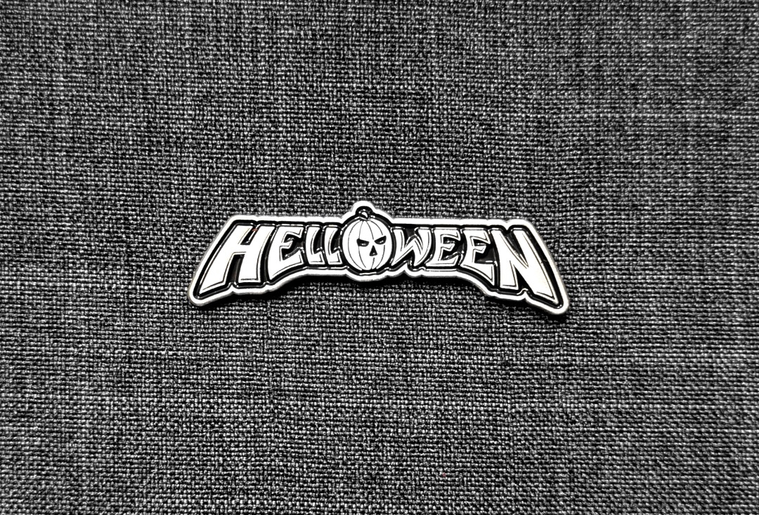 Helloween - Pumpkin Logo Official Metal Pin Badge