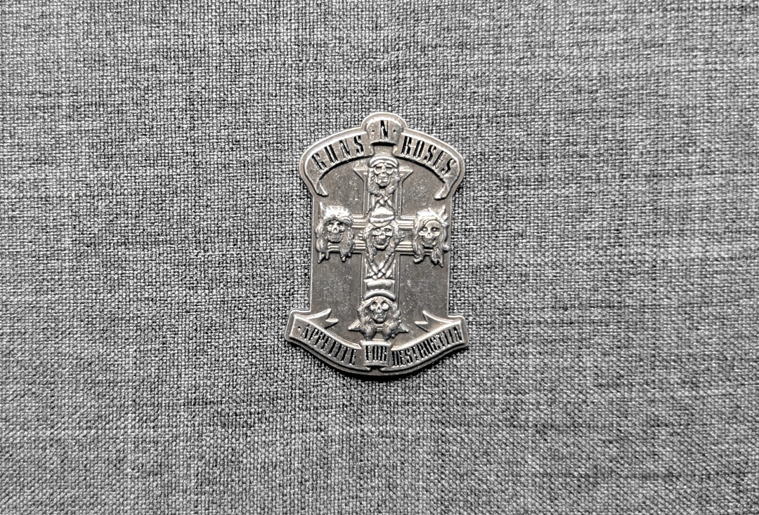Guns N' Roses - Appetite For Destruction Official Metal Pin Badge