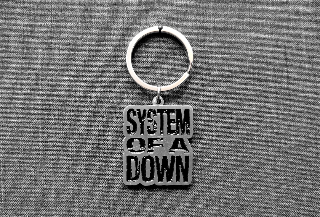 System Of A Down - Logo Official Metal Keyring