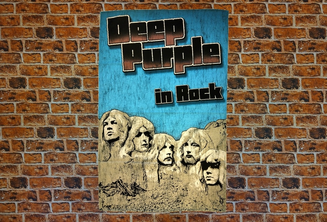Deep Purple - In Rock Printed Textile Poster