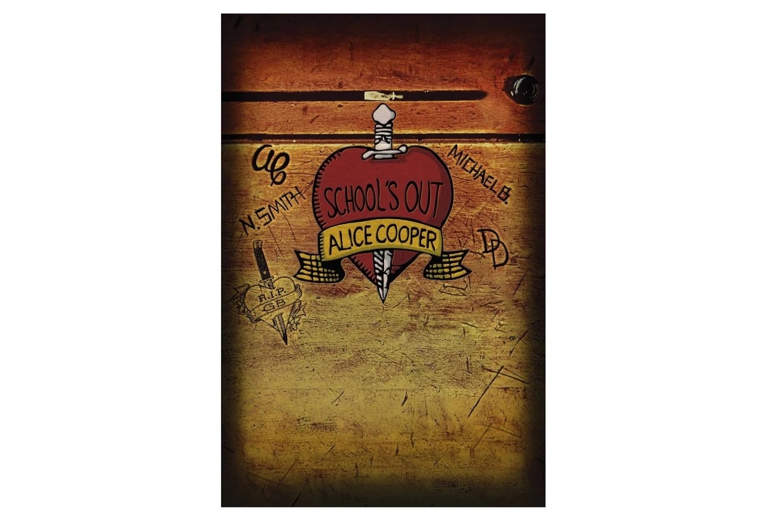 Alice Cooper - School's Out Printed Textile Poster