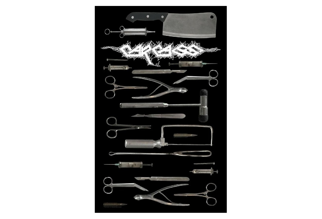 Carcass - Tools Printed Textile Poster