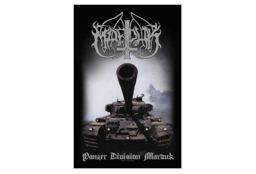Marduk - Panzer Division 20th Anniversary Printed Textile Poster