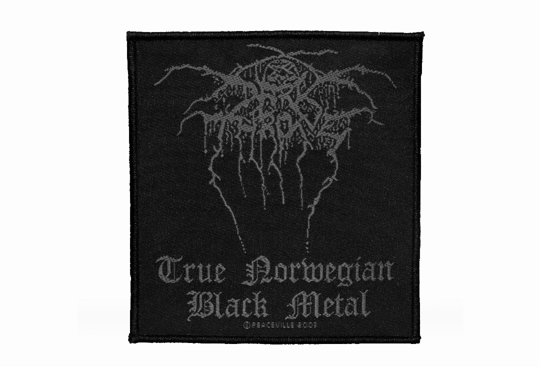 Darkthrone - True Norwegian Black Metal Sew On Woven Patch
