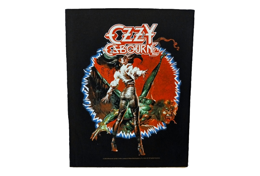 Ozzy Osbourne - The Ultimate Sin Printed Back Patch