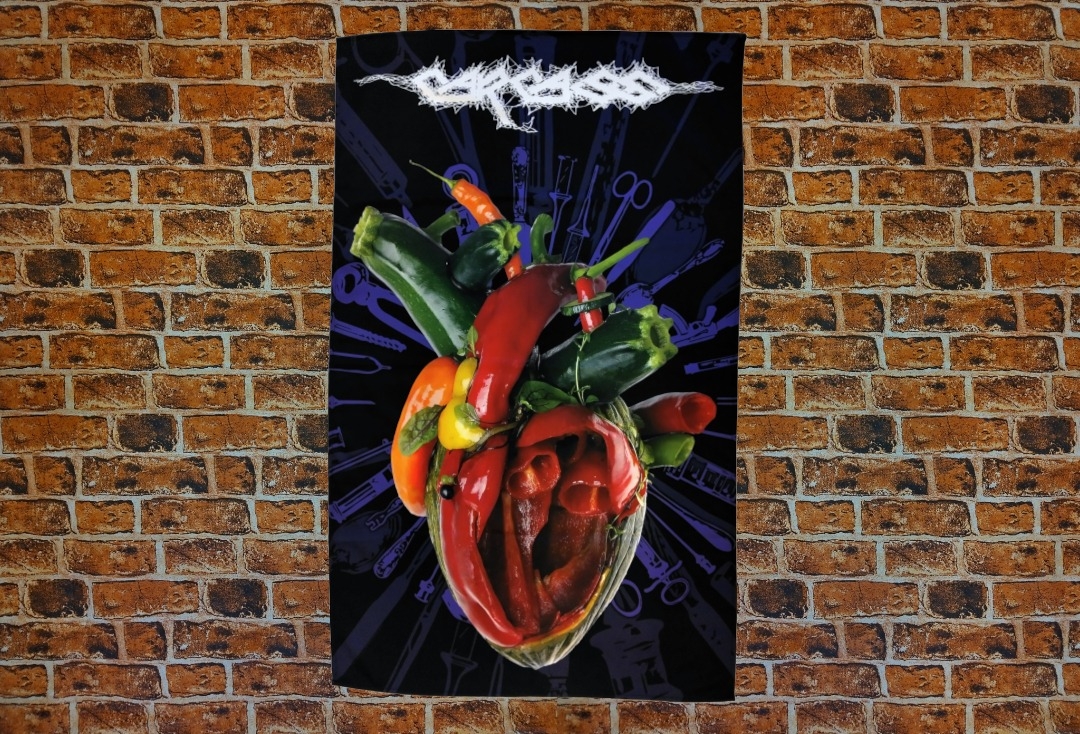 Carcass - Torn Arteries Printed Textile Poster