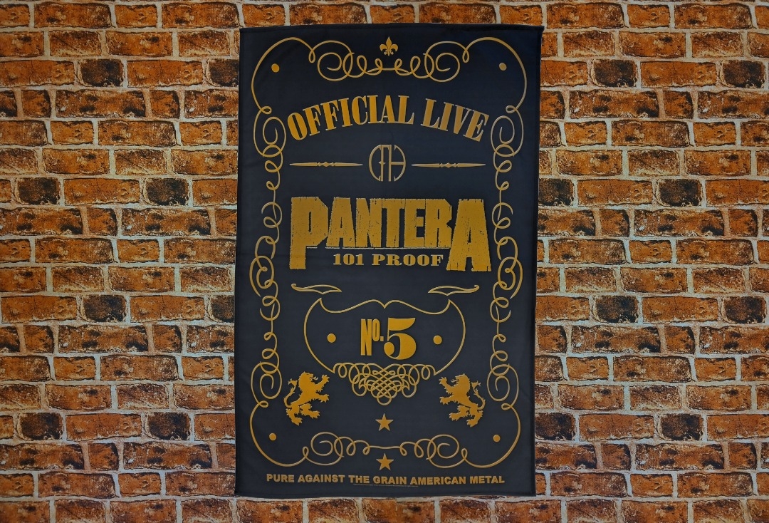 Pantera - 101 Proof Printed Textile Poster