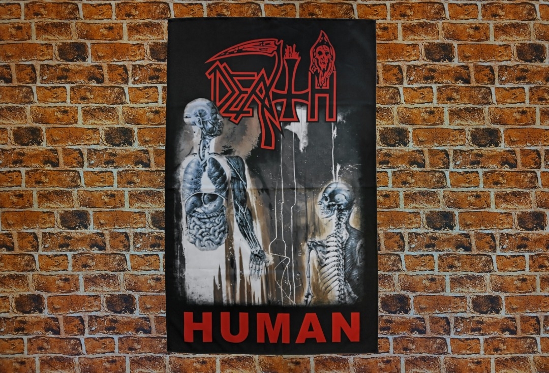 Death - Human Printed Textile Poster