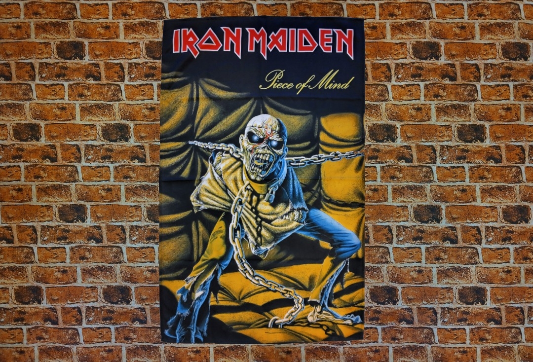 Iron Maiden - Piece Of Mind Printed Textile Poster