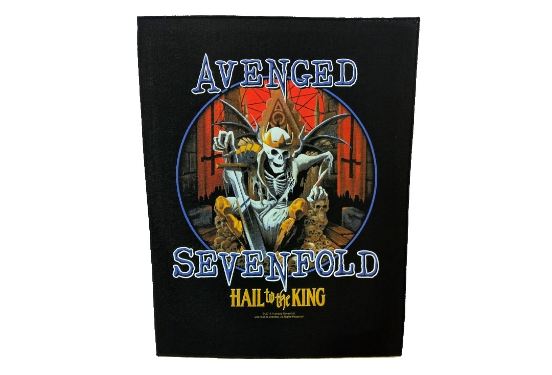Avenged Sevenfold - Hail To The King Printed Back Patch