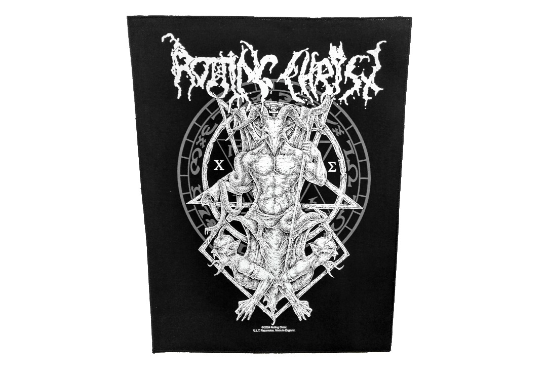 Rotting Christ - Hellenic Black Metal Printed Back Patch