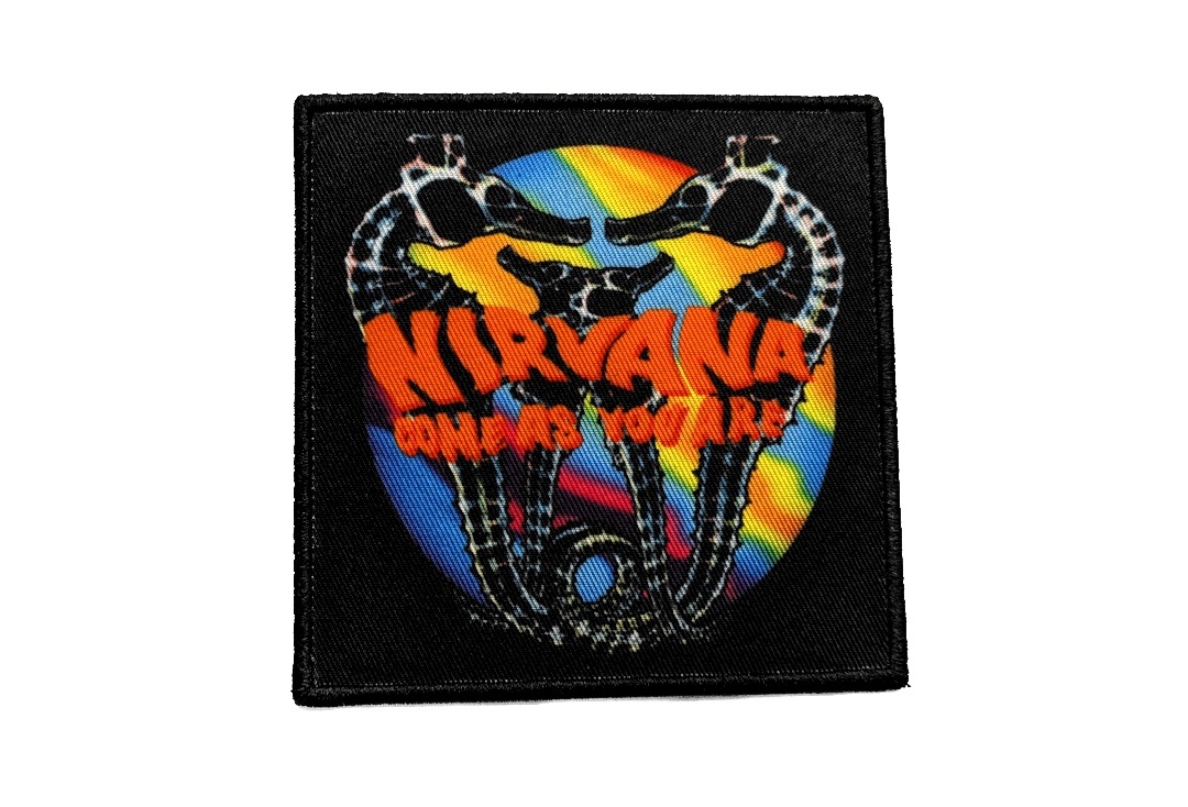 Nirvana - Come As You Are Sew On Printed Patch