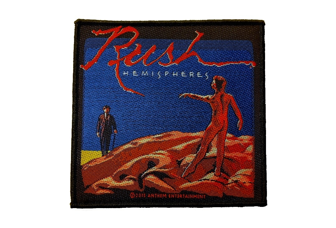Rush - Hemispheres Sew On Woven Patch