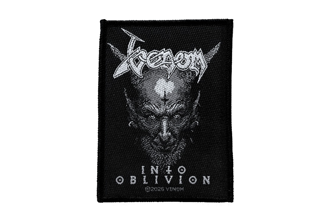 Venom - Into Oblivion Sew On Woven Patch