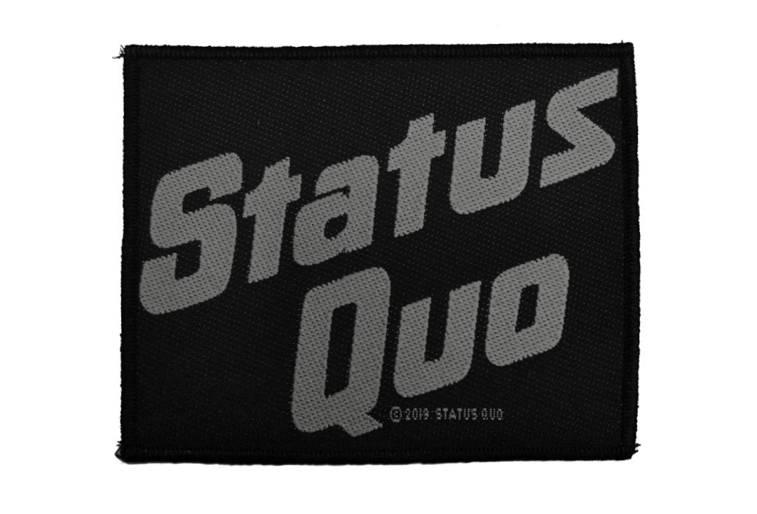Official Band Merch | Status Quo - Logo Woven Patch