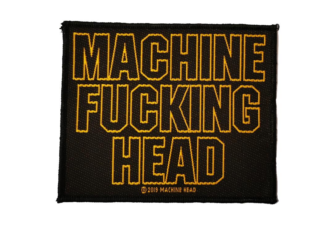 Official Band Merch | Machine Head - Machine Fucking Head Woven Patch