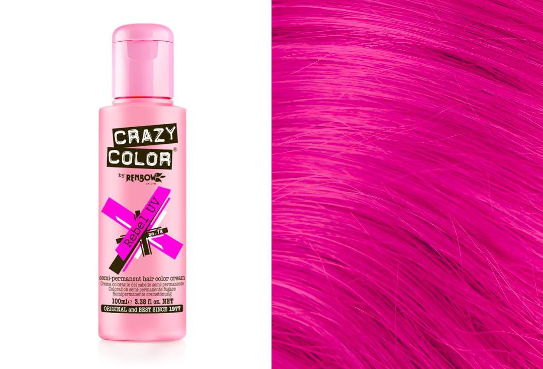 Renbow | Crazy Color Semi-Permanent Hair Colour (078 Rebel UV)