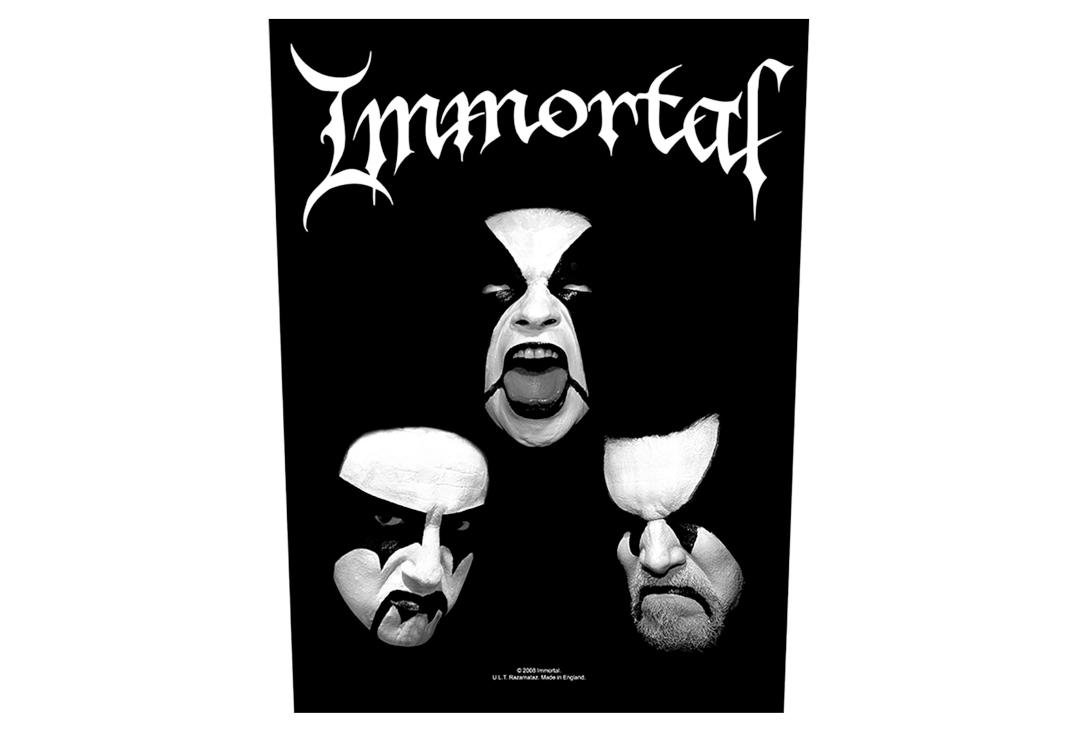 Official Band Merch | Immortal - Blashyrkh Printed Back Patch