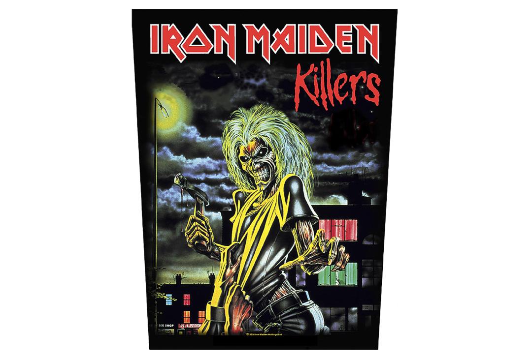 Official Band Merch | Iron Maiden - Killers Printed Back Patch