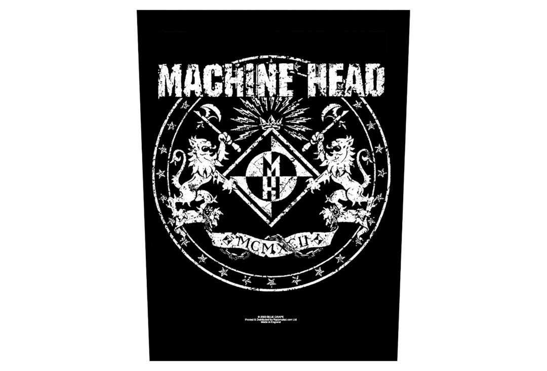 Machine Head - Small Crest Printed Back Patch