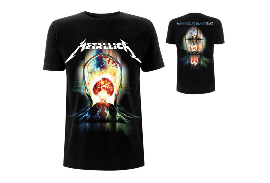 Metallica - Hardwired Exploded Official Men's Short Sleeve T-Shirt