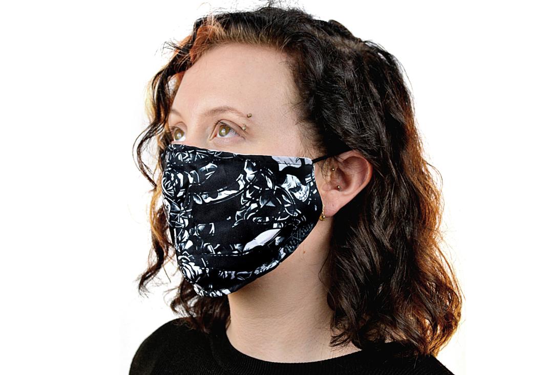 Heartless | Bone Corset Face Mask - Side
