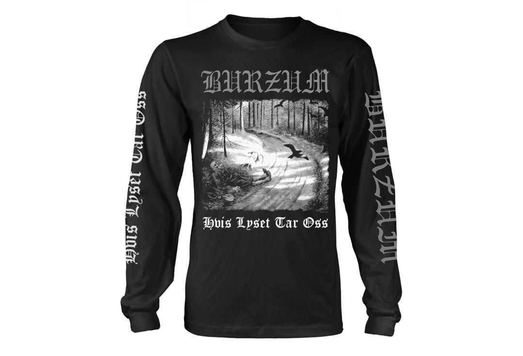 Official Band Merch | Burzum - Hvis Lyset Tar Oss Men's Official Long Sleeve T-Shirt