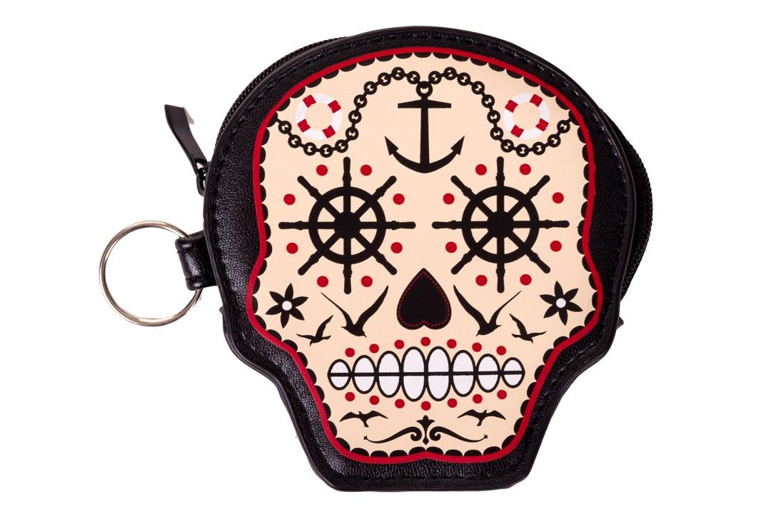 Banned Apparel | Prime Time Skull Coin Purse