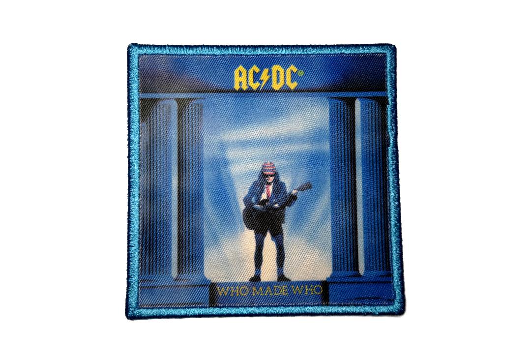 Official Band Merch | AC/DC - Who Made Who Album Cover Woven Patch