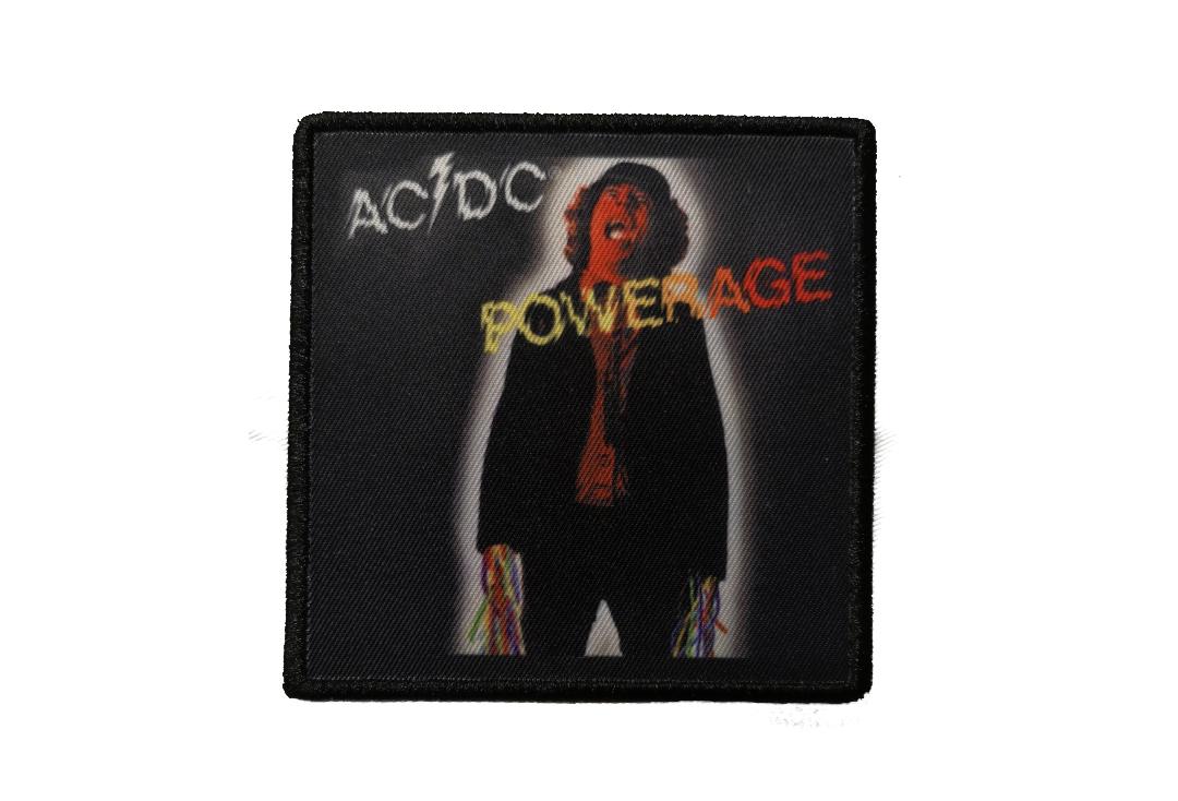 Official Band Merch | AC/DC - Powerage Album Cover Woven Patch