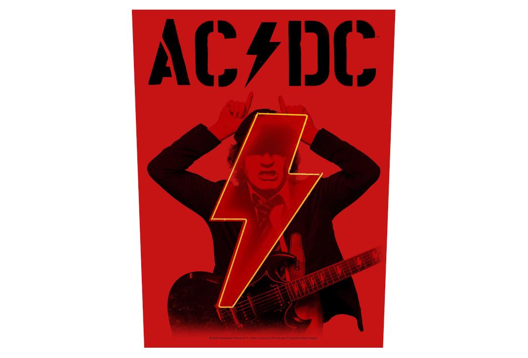 Official Band Merch | AC/DC - PWR UP Printed Back Patch