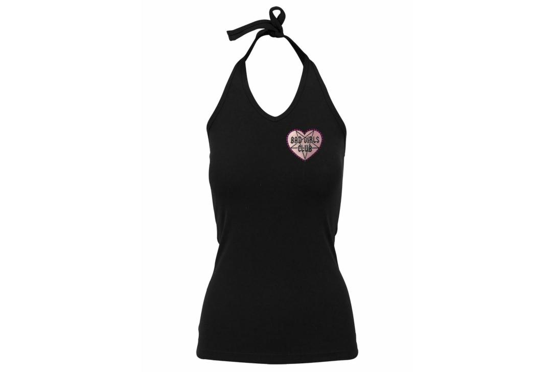 Darkside Clothing | Bad Girls Club Halter Vest Top - Front