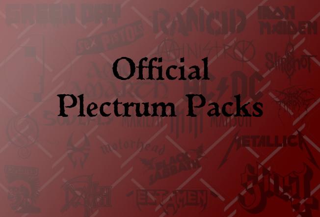 Official Plectrum Packs