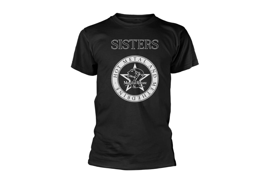 Official Band Merch | The Sisters Of Mercy - Hot Metal & Methedrine Men's Short Sleeve T-Shirt